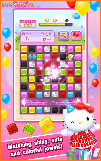 Hello Kitty Jewel Town Match 3 screenshot