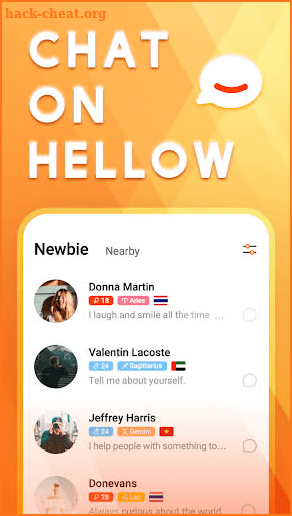 Hellow - Make Friends & Voice Chat screenshot