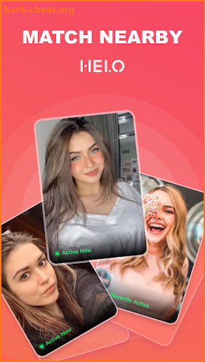 HELO: MAKE FRIENDS NEARBY screenshot