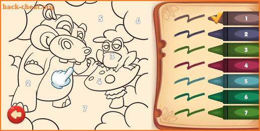 Help Crocky | Puzzles | Coloring books screenshot