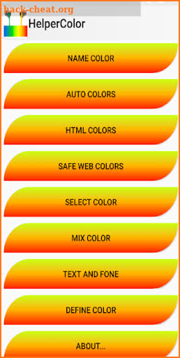 HelperColor screenshot