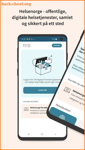 Helsenorge screenshot