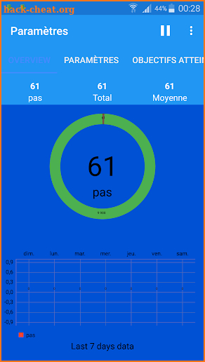 Helth Pedometer screenshot