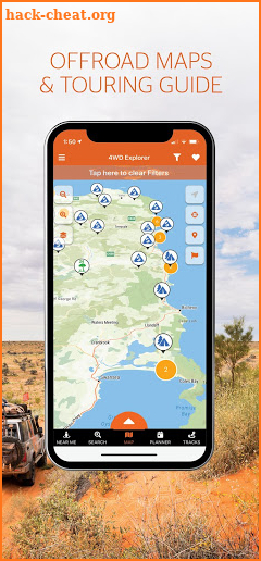 Hema 4X4 Explorer - Ultimate 4WD and off road maps screenshot