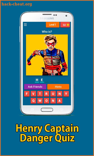 Henry Captain Danger Quiz screenshot