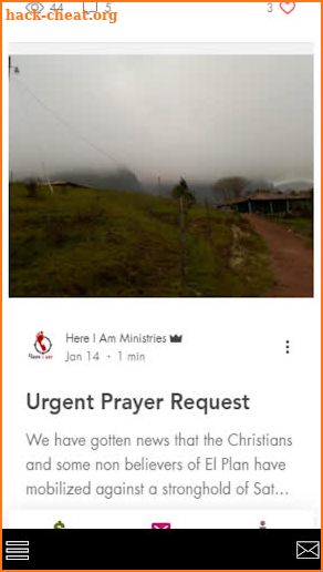 Here I Am Ministries HN screenshot