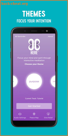 HERE - Interactive Meditation screenshot