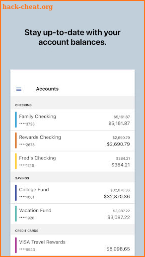 Heritage Federal Credit Union screenshot