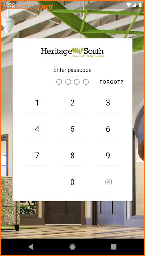 Heritage South CCU Mobile Bank screenshot