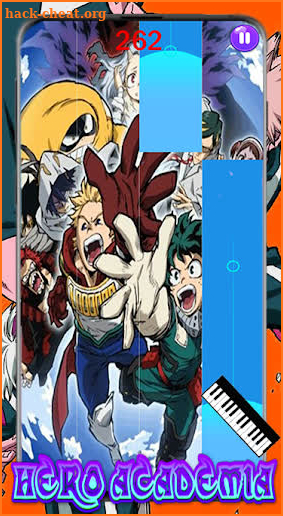 Hero Academia Piano Tiles screenshot