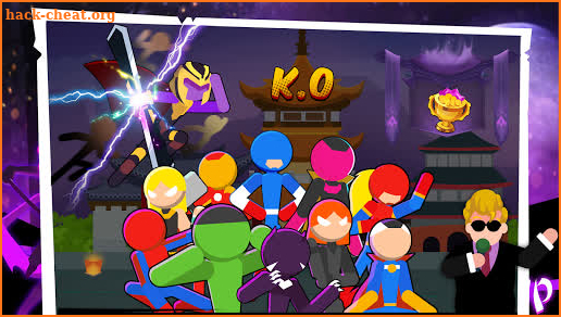 Hero Combat - Super Stickman Fight screenshot