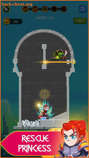 Hero Rescue 3: Pull Pin puzzle game 2021 screenshot