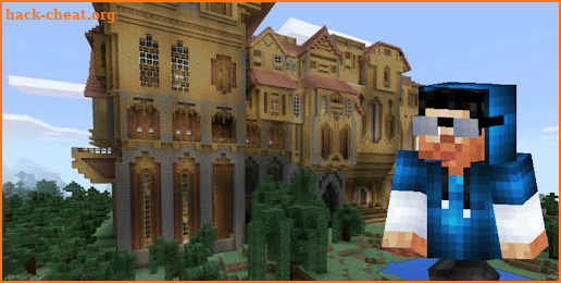 Herobrine Mansion Map for Minecraft PE screenshot