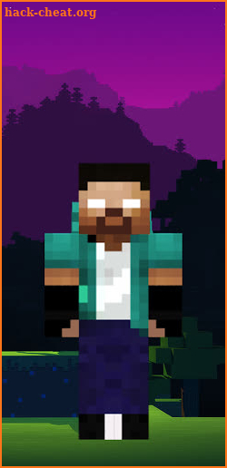 Herobrine Skin for Minecraft screenshot