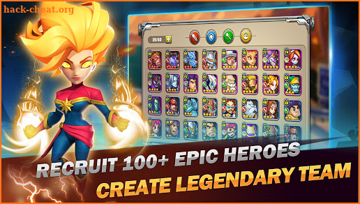 Heroes Chaos: Legendary RPG Battles screenshot