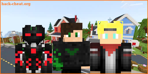 Heroes Skin for Minecraft screenshot