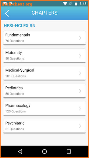 HESI NCLEX RN Exam Prep 2019 screenshot