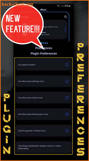 #Hex Plugin - jajanken_ for Samsung OneUI screenshot