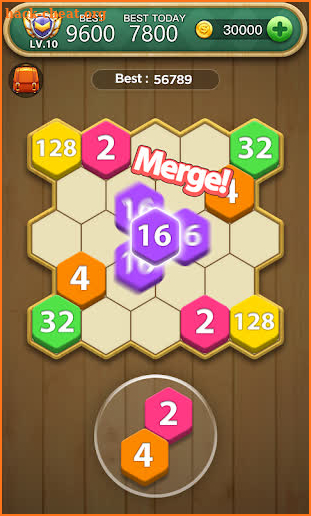 Hexa Block Puzzle - Merge Puzzle screenshot