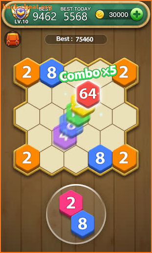 Hexa Block Puzzle - Merge Puzzle screenshot