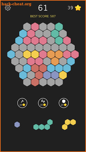 Hexa Block Star screenshot