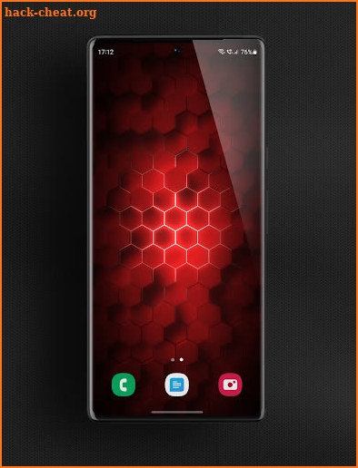 Hexa Bloom Live Wallpaper screenshot