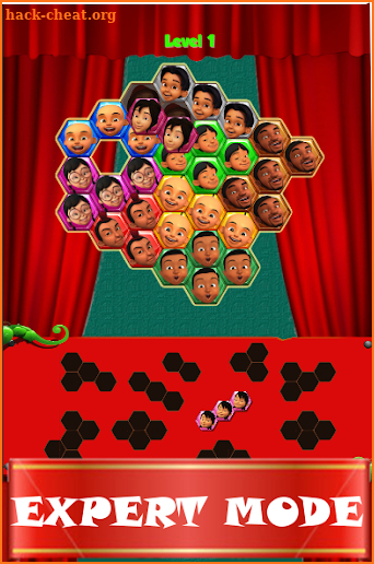 Hexa Puzzle Block Upin Ipin screenshot