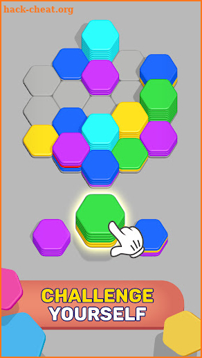 Hexa Sort screenshot