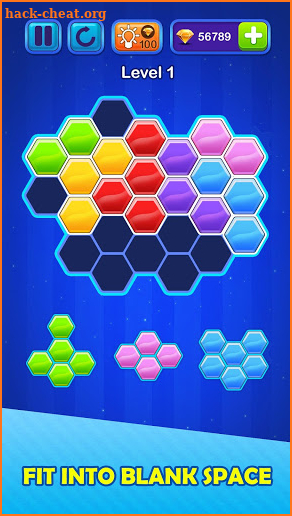 Hexadom: Hexa Block Puzzle screenshot