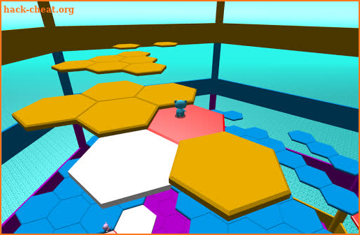 Hexagone Do Not Fall .io screenshot