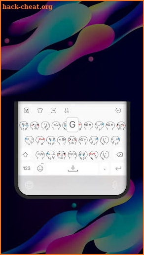 Hey Emoji Keyboard screenshot