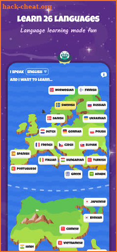 Hey! Lingo - Language Courses screenshot