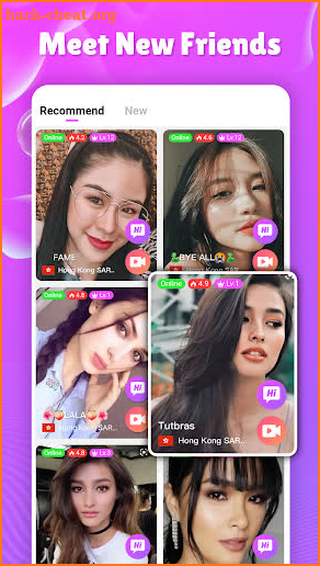 Hey - Video Chat & Make Friend screenshot