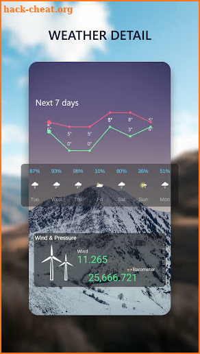 Hey Weather: Live Weather Radar, Forecast & Alerts screenshot