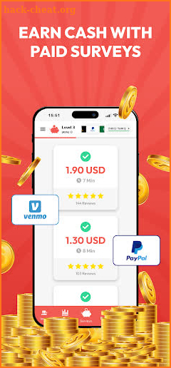 HeyPiggy - Earn with Surveys screenshot