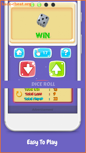 Hi-Lo Dice - Earn Real Money screenshot