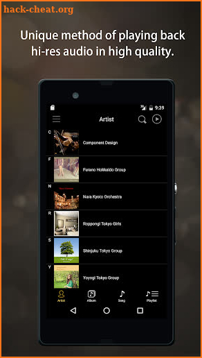 Hi-Res Music Player HYSOLID screenshot