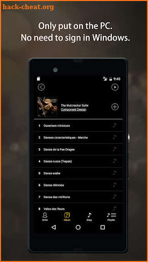 Hi-Res Music Player HYSOLID screenshot