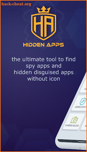 Hidden Apps & spyware Detector screenshot