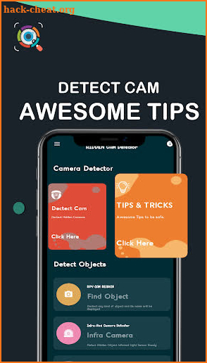 Hidden Camera Detector Finder screenshot