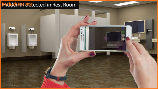 Hidden Camera Detector / Infrared Spy Cam Finder screenshot