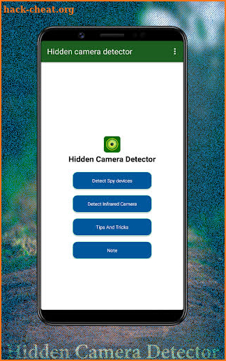 Hidden camera detector Spy camera detector 2020 screenshot