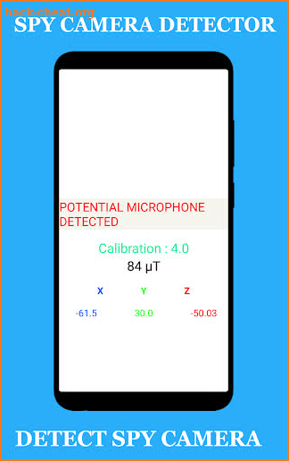 Hidden devices detector - Spy camera detector screenshot