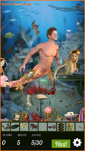 Hidden Object - Mermaid Cove screenshot