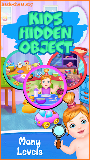 Hidden Objects Kids Room screenshot