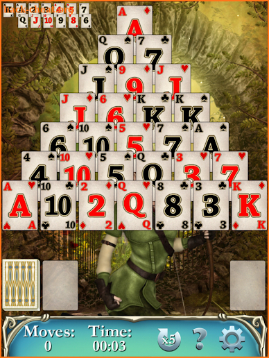 Hidden Solitaire Elven Woods - Free Card Game screenshot