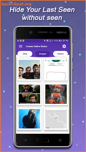 Hidden Unseen Online Status | Chat No Last Seen screenshot