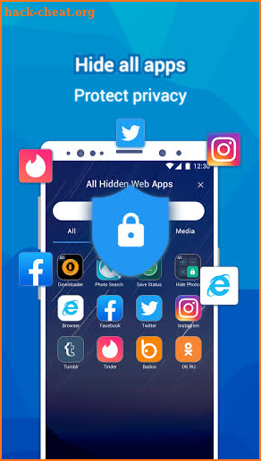 Hide Apps: Hidden Space, Privacy Space, 2 Accounts screenshot