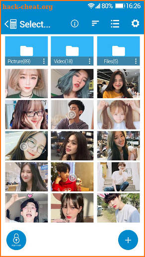 Hide Pictures And Videos by Calculator screenshot