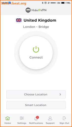 HideIPVPN - VPN & Smart DNS screenshot